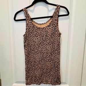 A New Day Leopard Tank Top L